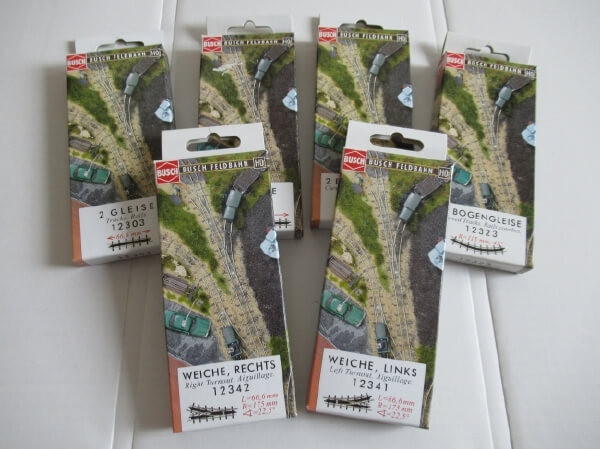BUSCH 12011 HOf (1/87,6.5mm) ドコービル "Decauville" Type 3 フェルトバーン スタートセット BUSCH 12011 HOf (1/87,6.5mm) ドコービル "Decauville" Type 3 フェルトバーン スタートセット