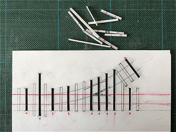 ポイントレールを自作する方法