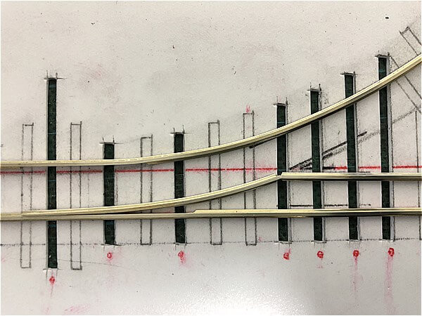 ポイントレールを自作する方法