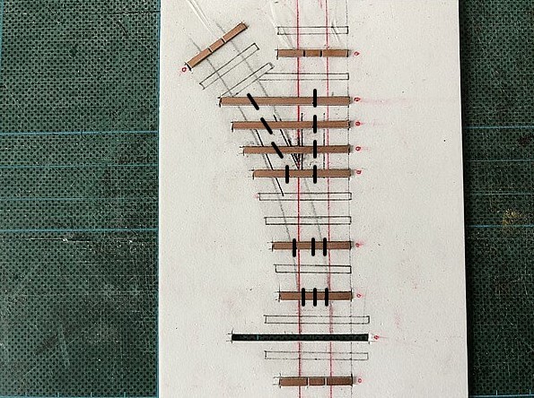 ポイントレールを自作する方法