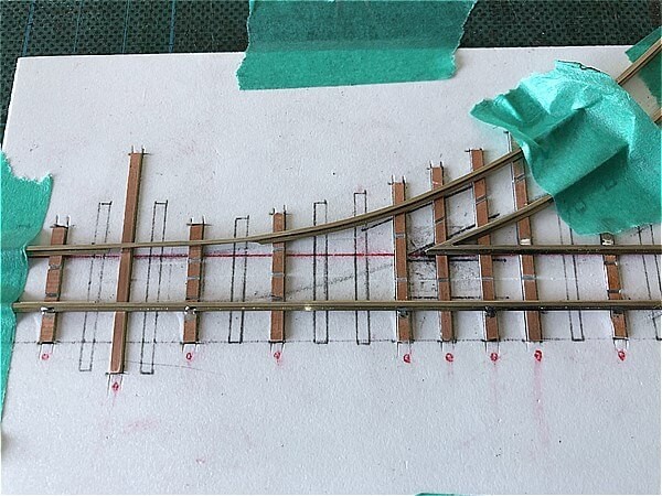 ポイントレールを自作する方法