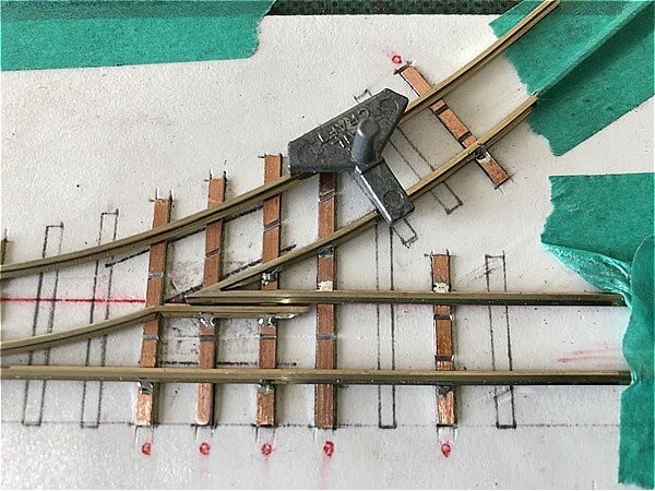 ポイントレールを自作する方法