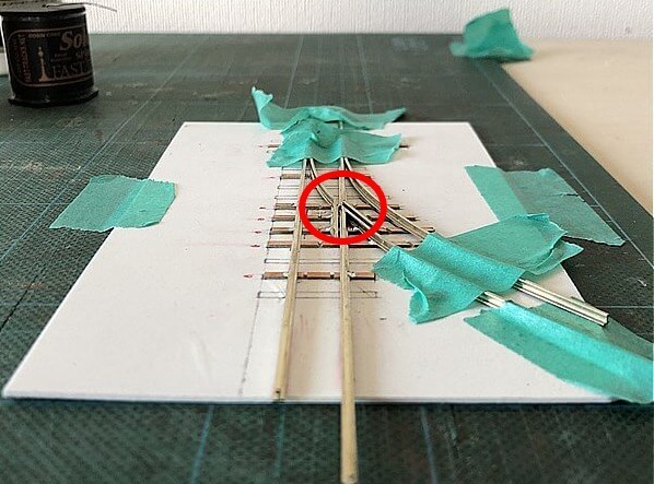 ポイントレールを自作する方法