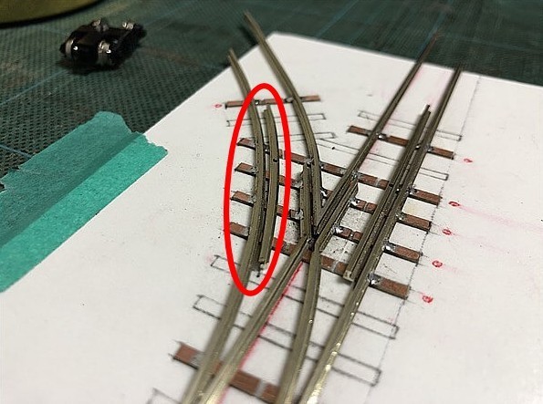 ポイントレールを自作する方法