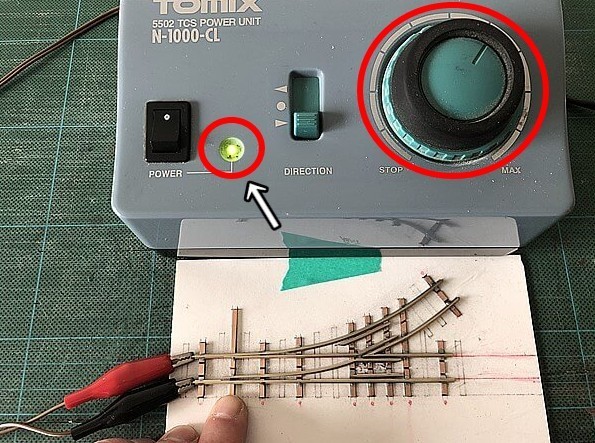 ポイントレールを自作する方法