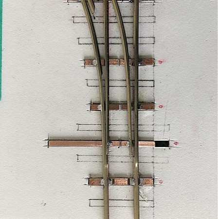 ポイントレールを自作する方法