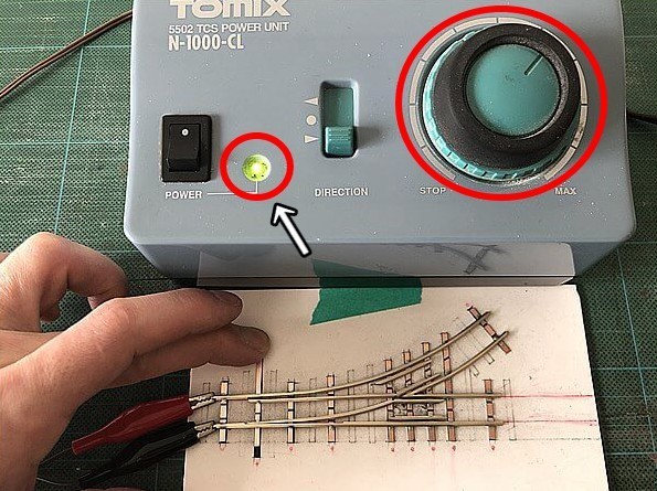 ポイントレールを自作する方法