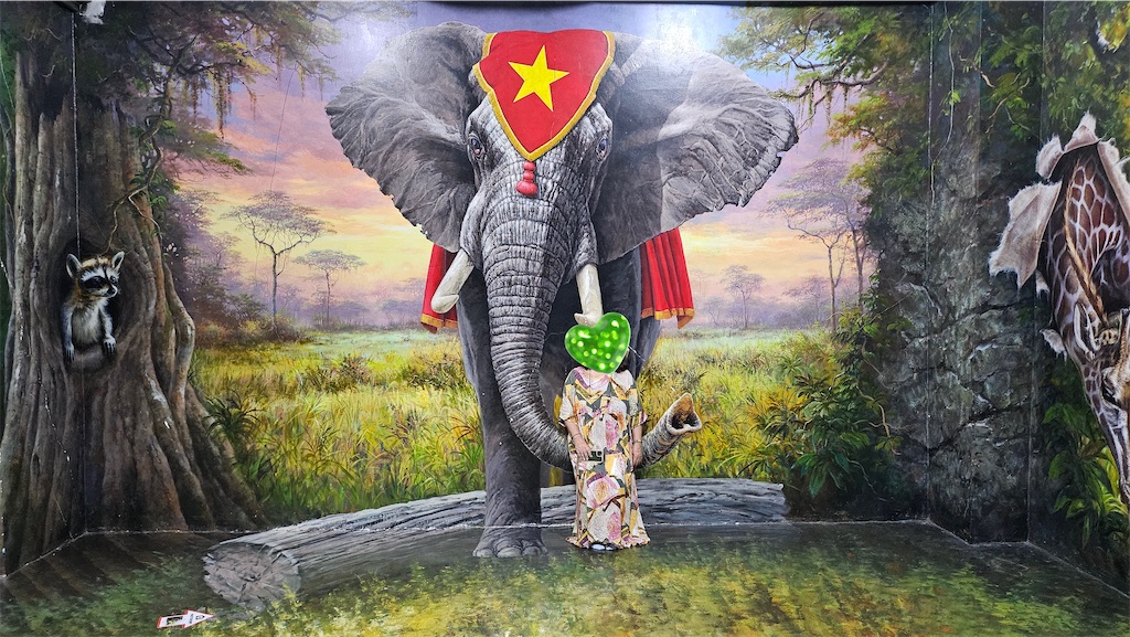 ダナン最後に「3D Museum Art in paradise Da Nang」で
