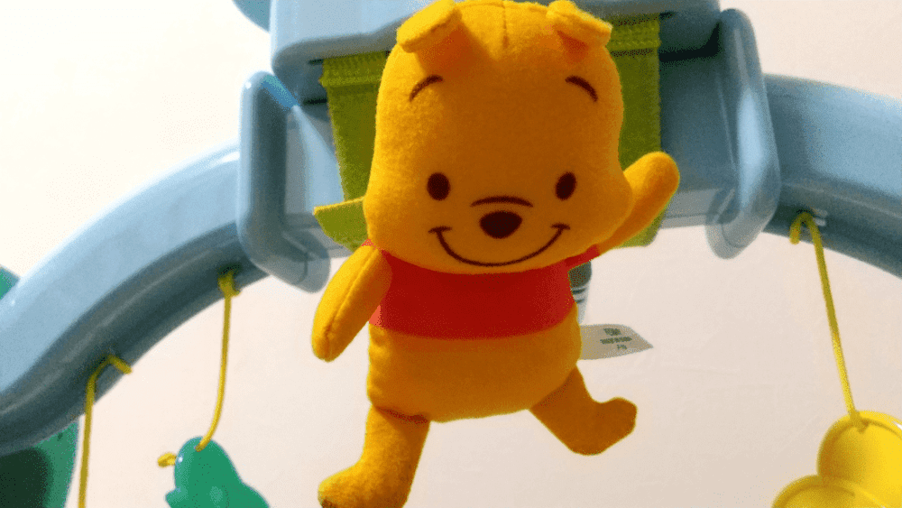 くまのプーさん　えらべる回転6WAYジムにへんしんメリー　口コミ