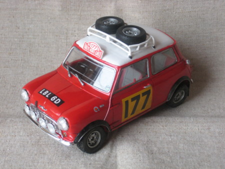 1/24 タミヤ】モーリス ミニクーパー 1275S ラリー -6.完成 - - モデル