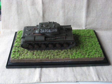 1/48】KV-1 ジオラマ作成 - 3.完成 - モデルニート