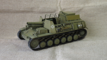 1/35 ドラゴン】2号自走重歩兵砲【10】 - モデルニート