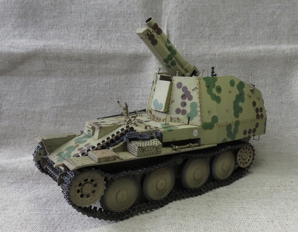 1/35 ドラゴン】15cm自走重歩兵砲 グリレK型【9.完成】 - モデルニート