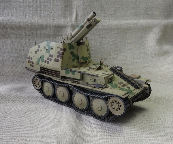 1/35 ドラゴン】15cm自走重歩兵砲 グリレK型【9.完成】 - モデルニート