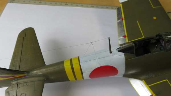 1/32 ハセガワ】中島 四式戦闘機 疾風【13】 - モデルニート