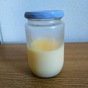 はじめてつくったプリン