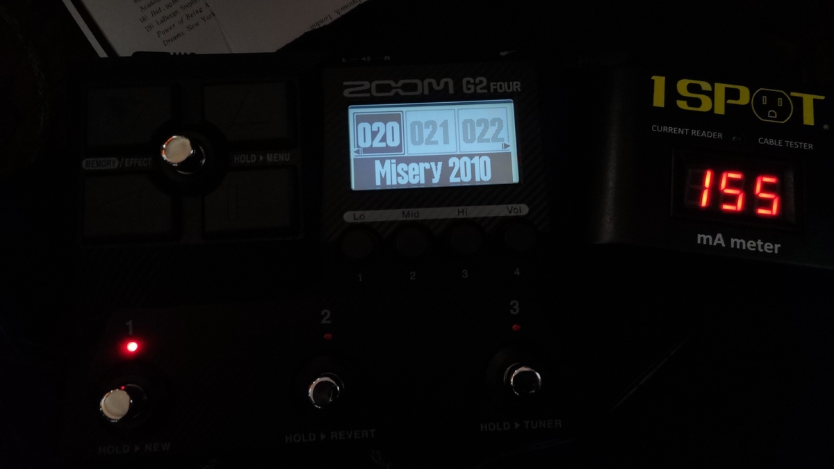Zoom G2four アダプターAD-16付属 zoom 靴（エフェクター｜ギター用