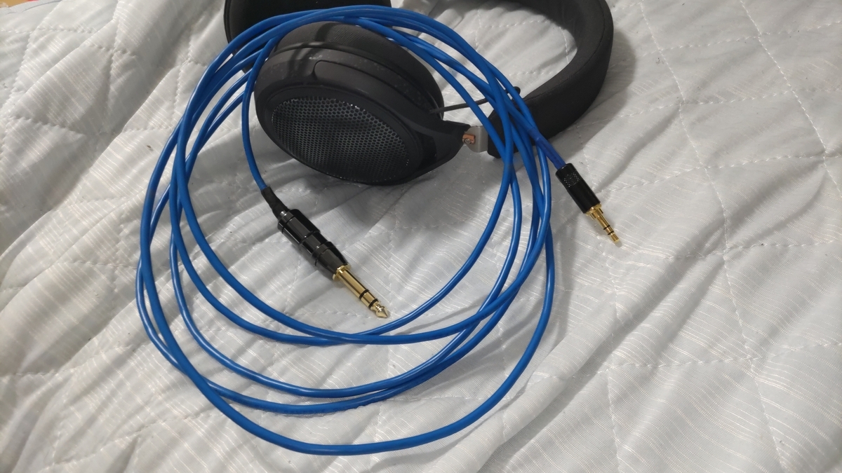 audio-technica ATH-HL7BT 有線ケーブルを自作してみた。 約1000円でリ