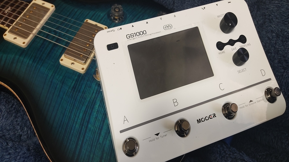 MOOER GS1000 機材レビュー プロファイリング機能を搭載した4