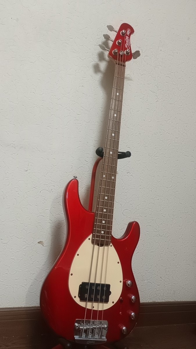 【レア】ＳＴＥＲＬＩＮＧ　ＢＹ　ＭＵＳＩＣＭＡＮ　ＳＢ１４　ブラック　ベース Sterling by MUSIC MAN SB14 万能Stingrayベースを買ってみた【機材