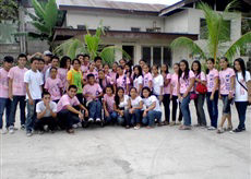 ボランティア青年団体の集合写真