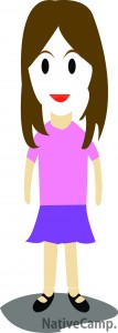 すっぴんの女性