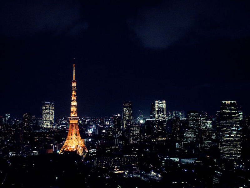 東京タワー夜景