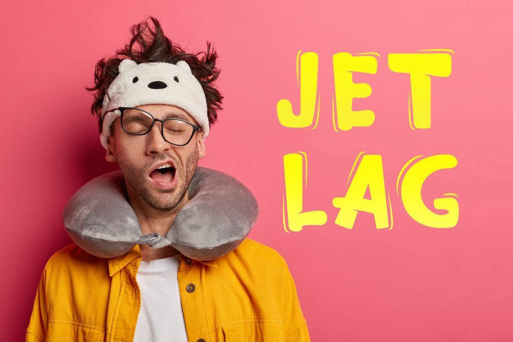 jet lag、オンライン英会話、ネイティブキャンプ