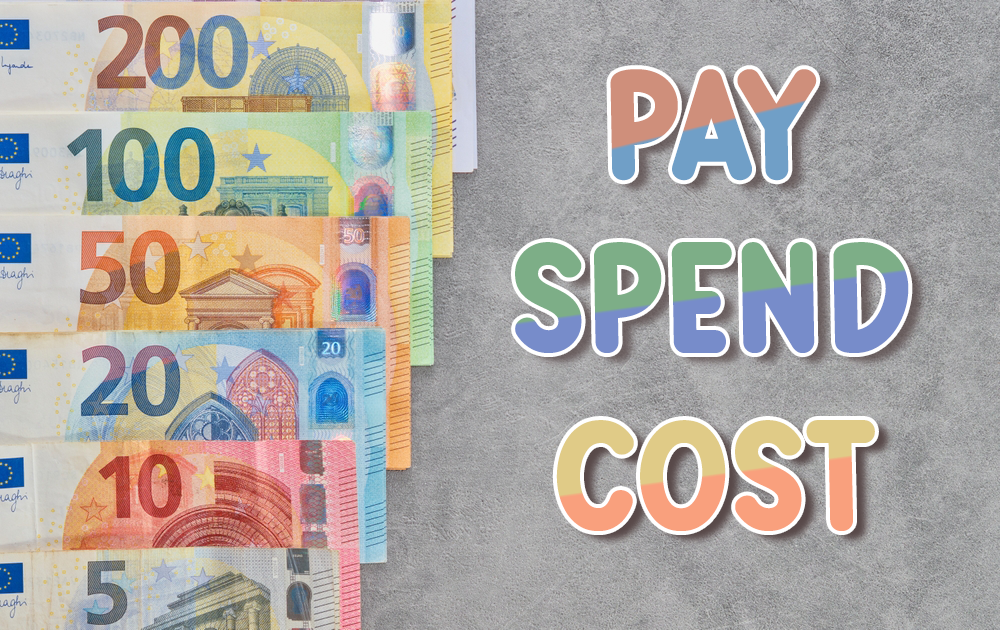 Pay spend cost 