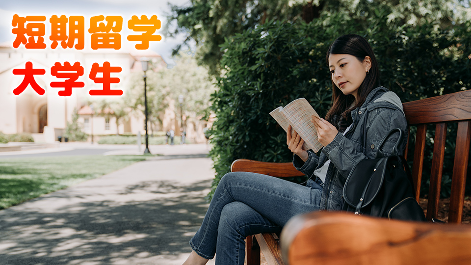 短期、留学、大学生