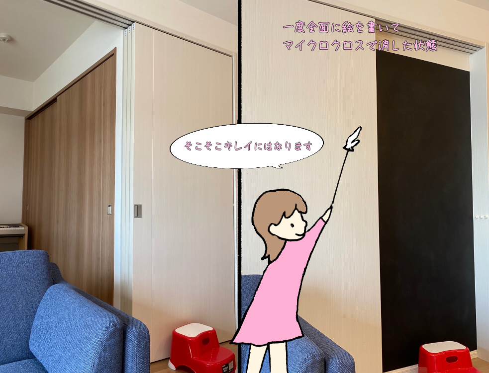 チョークで落書き 黒板シートについて 主人のボードゲーム熱に寄り添うブログ