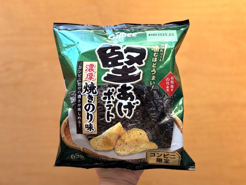 堅あげポテト 濃厚焼きのり味