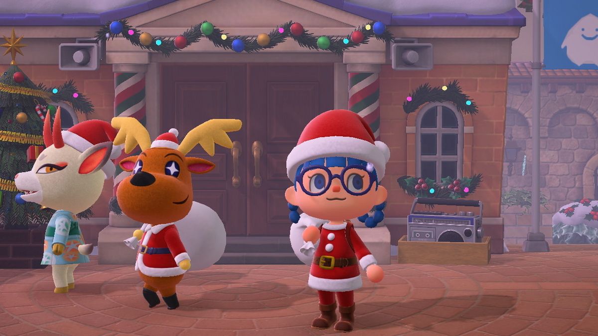 どうぶつの森 ジングルぬいぐるみ レトロ激レア当時物 クリスマス