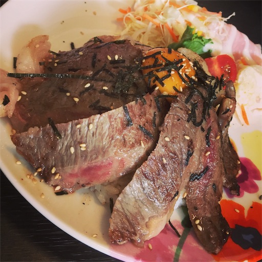 ステーキ丼 ステーキ