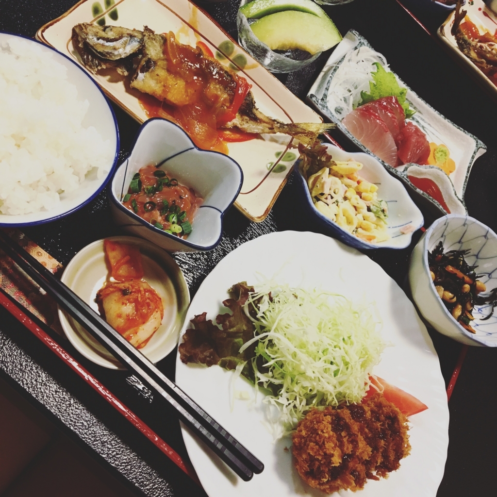 晩ご飯 民宿 治五平 晩ご飯