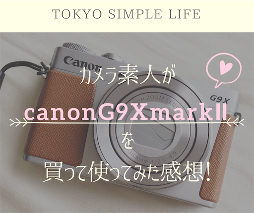 カメラ素人がcanon G9XmarkⅡを買って使ってみた感想! f:id:natsupocha:20180819111136p:plain