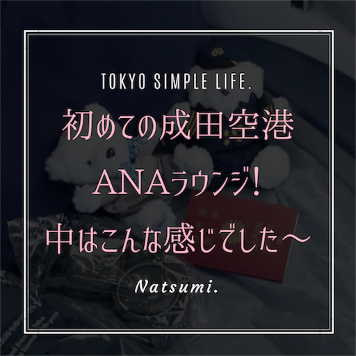 初めての成田空港 ANAラウンジ!中はこんな感じでした〜 f:id:natsupocha:20180919001049p:plain