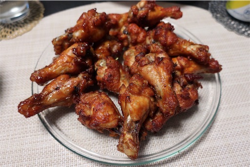 カリカリチキンの完成 カリカリチキンの完成