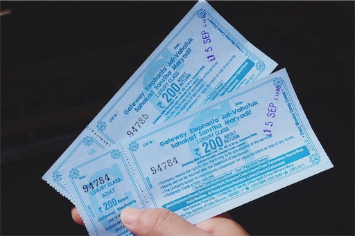 This is a tickets. Boat fee is Rs.200