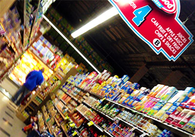 Neighborhood super. I always bought ingredients here
