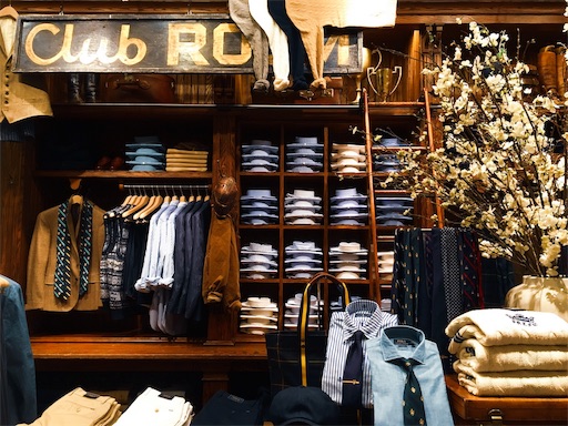 RALPH LAUREN・ディスプレイ RALPH LAUREN・ディスプレイ