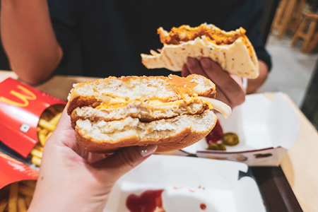 American cheese chicken