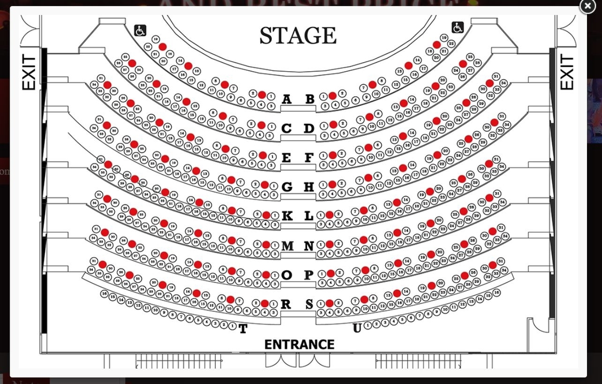CalypsoCabaretSeatingchart