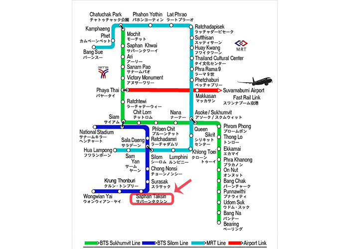 バンコク路線図