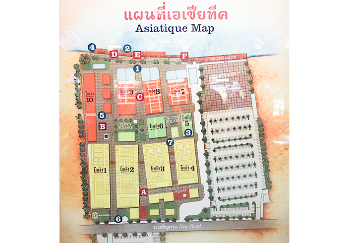 Map of Asiatique