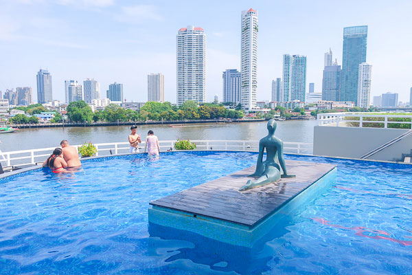 Scenery from the pool