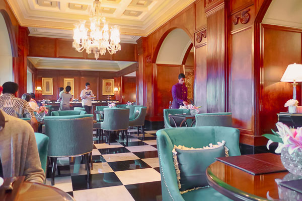 High tea is free for hotel guests!