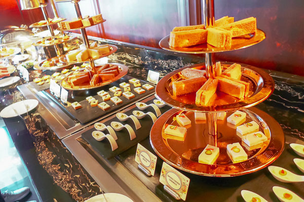 High tea is free for hotel guests!