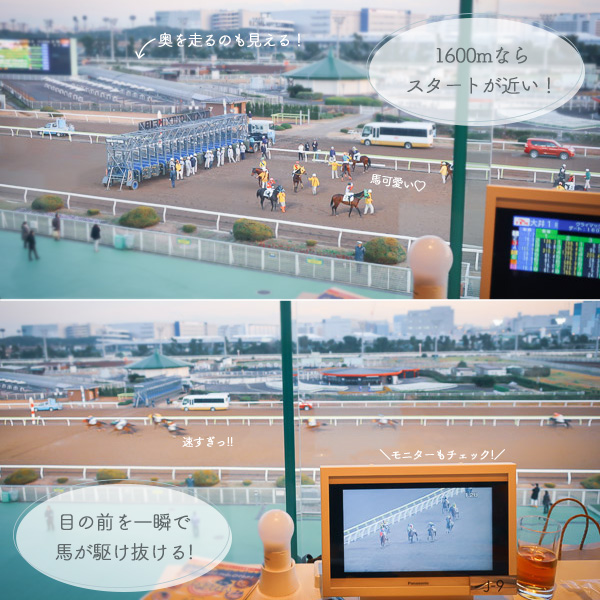 ダイアモンドターンから見るレース