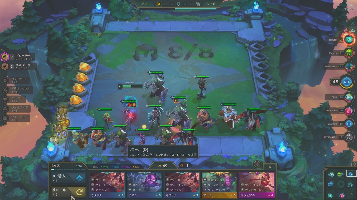 なつめのtft日記